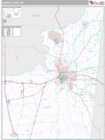 Lowndes County, MS Wall Map Zip Code