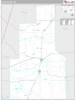 Quitman County, MS Wall Map