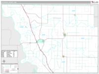 Atchison County, MO Wall Map Zip Code