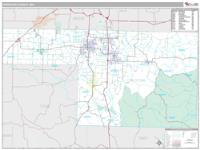 Christian County, MO Wall Map