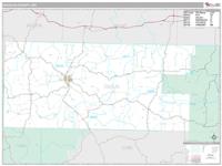 Douglas County, MO Wall Map