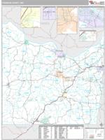 Franklin County, MO Wall Map