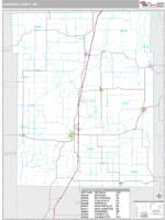 Harrison County, MO Wall Map