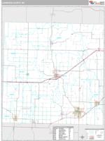 Lawrence County, MO Wall Map Zip Code