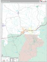 Pulaski County, MO Wall Map