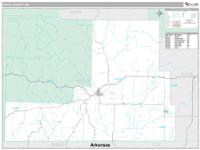 Ripley County, MO Wall Map Zip Code