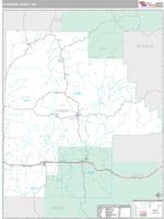 Shannon County, MO Wall Map Zip Code