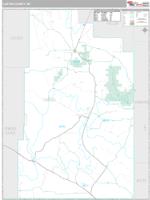 Carter County, MT Wall Map Zip Code