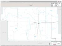 Daniels County, MT Wall Map Zip Code