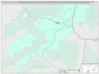 Deer Lodge County, MT Wall Map