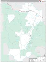 Granite County, MT Wall Map Zip Code