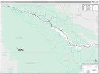 Mineral County, MT Wall Map Zip Code