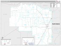 Richland County, MT Wall Map Zip Code