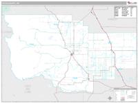 Teton County, MT Wall Map