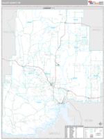 Valley County, MT Wall Map Zip Code