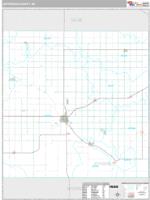 Jefferson County, NE Wall Map