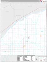 Polk County, NE Wall Map Zip Code