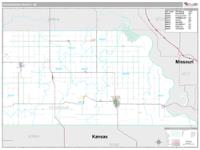 Richardson County, NE Wall Map Zip Code