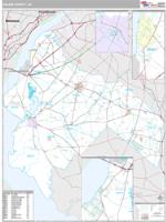 Salem County, NJ Wall Map