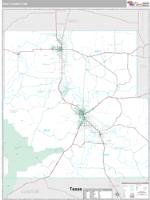 Eddy County, NM Wall Map Zip Code