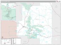 Lincoln County, NM Wall Map