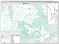 Rio Arriba County, NM Wall Map Zip Code