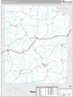 Allegany County, NY Wall Map Zip Code