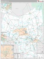 Oneida County, NY Wall Map Zip Code