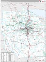 Onondaga County, NY Wall Map Zip Code