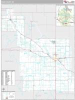 Ward County, ND Wall Map