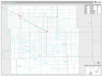 Wells County, ND Wall Map