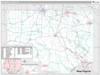 Columbiana County, OH Wall Map Zip Code