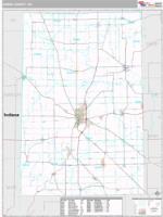 Darke County, OH Wall Map