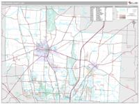 Delaware County, OH Wall Map