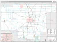 Marion County, OH Wall Map Zip Code