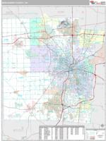 Montgomery County, OH Wall Map Zip Code