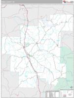 Noble County, OH Wall Map Zip Code