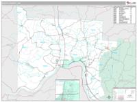 Scioto County, OH Wall Map Zip Code