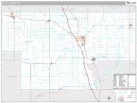 Garvin County, OK Wall Map Zip Code