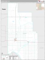 Harmon County, OK Wall Map Zip Code