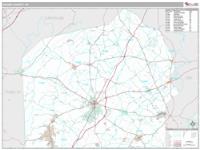 Adams County, PA Wall Map Zip Code