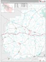 Clarion County, PA Wall Map Zip Code