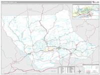 Lycoming County, PA Wall Map Zip Code