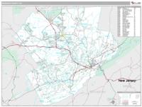 Monroe County, PA Wall Map