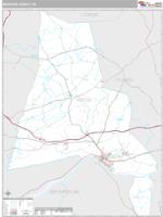 Montour County, PA Wall Map Zip Code