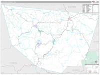 Sullivan County, PA Wall Map Zip Code