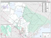 Berkeley County, SC Wall Map Zip Code