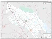 Calhoun County, SC Wall Map Zip Code