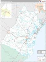 Georgetown County, SC Wall Map Zip Code