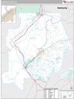 Campbell County, TN Wall Map